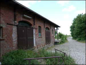 Bahnhof Krölpa Ranis Güterschuppen