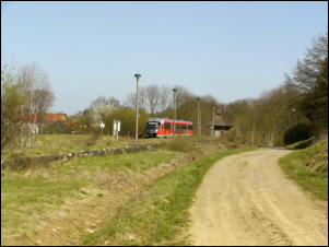 Bahnhof Neunhofen Triebwagen