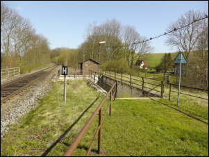 Bahnhof Neunhofen zweites Gleis