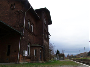 Bahnhof Niederpöllnitz Bahnsteig